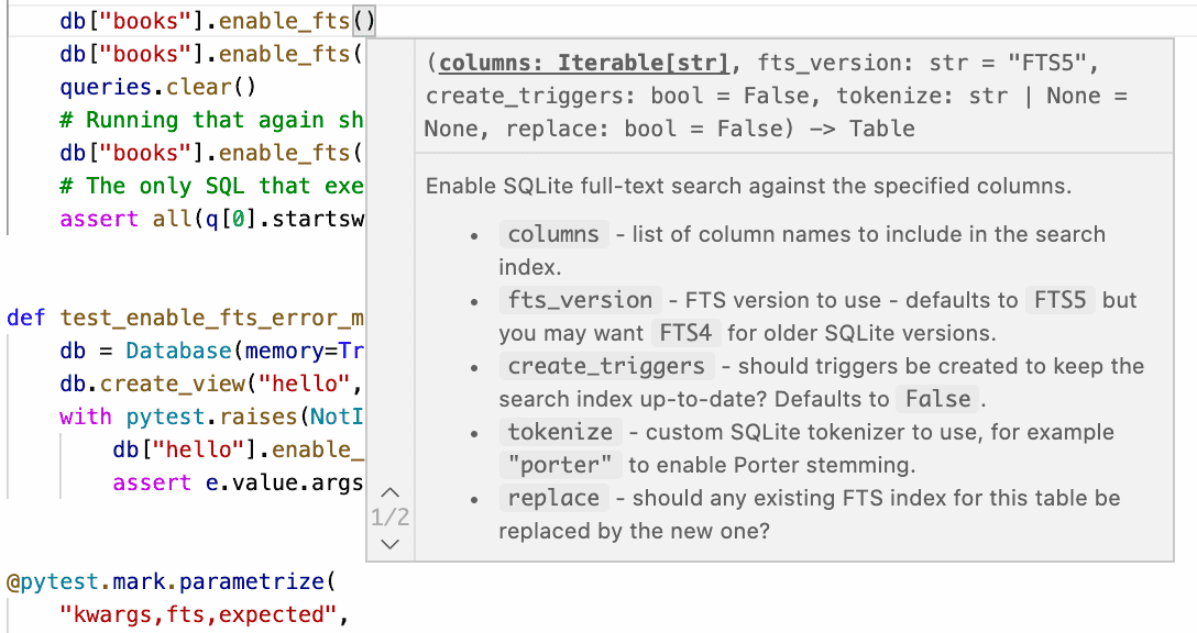 Visit Datasette on Codespaces, sqlite-utils API reference documentation and other weeknotes