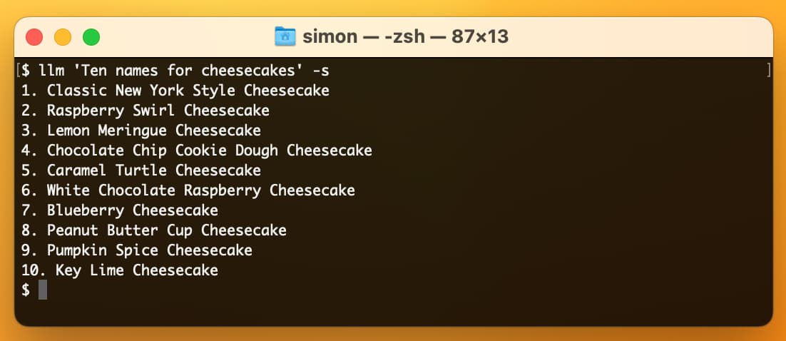 Visit Weeknotes: A new llm CLI tool, plus automating my weeknotes and newsletter