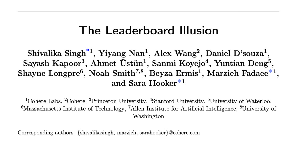 Visit Understanding the recent criticism of the Chatbot Arena